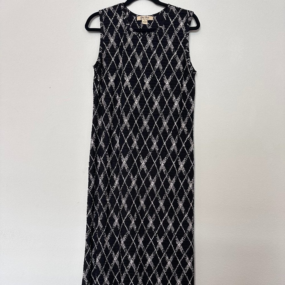 Vintage Pleat Pleat by Rafael Column Dress